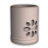 Печь-камин ИСТРА пристенный двухъярусный (цвет изразцов белый/ваниль) КИМРпечь      